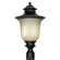 Family Number 37 Black One Light Outdoor Post Mount in Black (112|17031-01-04)