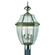 Three Light Outdoor Post Mount in Antique Pewter (112|1604-03-34)