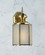 Solid Brass B One Light Outdoor Lantern in Solid Brass (112|10008-01-02)