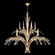 Trevi 12 Light Chandelier in Gold (48|782040-2ST)