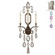 Encased Gems Three Light Wall Sconce in Silver (48|726950-1ST)