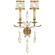 Monte Carlo Two Light Wall Sconce in Gold (48|567950ST)