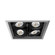 LED Recessed in Platinum (40|TE134BLED-40-4-0N)