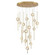 Barletta LED Chandelier in Brass Anodized Aluminum (40|39465-023)