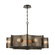 Metallo Eight Light Chandelier in Vintage Nickel (40|38428-012)