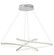 Twisted LED Pendant in Matte White (86|E30647-MW)