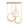Tether LED Pendant in Natural Aged Brass (86|E24083-NAB)
