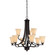 Treme Nine Light Chandelier in Espresso (45|TK0021704)