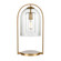 Bell Jar One Light Table Lamp in Aged Brass (45|S0019-9579)