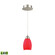 Buro LED Mini Pendant in Satin Nickel (45|LCA201-11-16M)