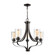 Market Square Five Light Chandelier in Oil Rubbed Bronze (45|CN300521)