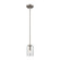 West End One Light Mini Pendant in Brushed Nickel (45|CN240512)