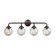 Beckett Four Light Vanity in Oil Rubbed Bronze (45|CN129411)