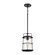 Kennington One Light Mini Pendant in Black (45|89034/1)