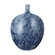Midnight Marble Vase in Blue (45|857052)