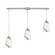 Turbulence Three Light Pendant in Satin Nickel (45|85211/3L)