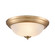 Basics Three Light Flush Mount in Satin Gold (45|7013FM/50)