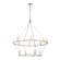 White Stone 12 Light Chandelier in Polished Nickel (45|69450/8+4)