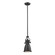 Chadwick One Light Mini Pendant in Matte Black (45|66634-1)