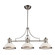 Chadwick Three Light Linear Chandelier in Satin Nickel (45|66225-3)