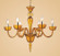 Vidriana Six Light Chandelier in Polished Chrome (45|6212/6)