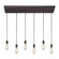 Menlow Park Six Light Pendant in Oiled Bronze (45|60046-6RC)