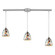 Gemstone Three Light Pendant in Satin Nickel (45|542-3L)