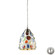 Gemstone One Light Mini Pendant in Satin Nickel (45|542-1-LA)