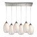 Mulinello Six Light Pendant in Satin Nickel (45|517-6RC-WS)