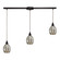 Danica Three Light Pendant in Oiled Bronze (45|46007/3L)