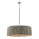 Abaca Eight Light Chandelier in Polished Nickel (45|32513/8)