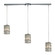 Cynthia Three Light Pendant in Polished Chrome (45|31488/3L)