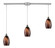 Formations Three Light Pendant in Satin Nickel (45|31133/3L-RCK)