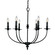 Hartford Six Light Chandelier in Oil Rubbed Bronze (45|286-OB)