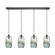 Sutter Creek Four Light Pendant in Oil Rubbed Bronze (45|25102/4LP)