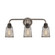 Glencoe Three Light Vanity in Weathered Zinc (45|15653/3)