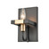 Heathrow One Light Wall Sconce in Matte Black (45|15451/1)