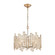 Equilibrium Five Light Chandelier in Polished Nickel (45|12134/5)