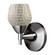 Celina One Light Wall Sconce in Polished Chrome (45|10150/1PC-SLV)