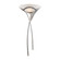 Aurora One Light Wall Sconce in Tarnished Silver (45|002-TS)