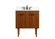 Cyrus Single Bathroom Vanity in Teak (173|VF48030MTK-BS)