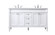 Bennett Double Bathroom Vanity in White (173|VF31860DWH)