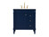 Bennett Single Bathroom Vanity in Blue (173|VF31832BL)