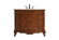 Danville Single Bathroom Vanity in Teak (173|VF10142TK)