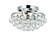 Corona Four Light Flush Mount in Chrome (173|V9805F14C/RC)