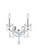 St. Francis Two Light Wall Sconce in Chrome (173|V2015W2C/RC)