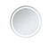 Helios LED Mirror in Silver (173|MRE24242)