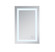 Helios LED Mirror in Silver (173|MRE12030)