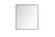 Monet Mirror in Black (173|MR43640BK)