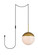 Eclipse One Light Plug in Pendant in Brass (173|LDPG6036BR)